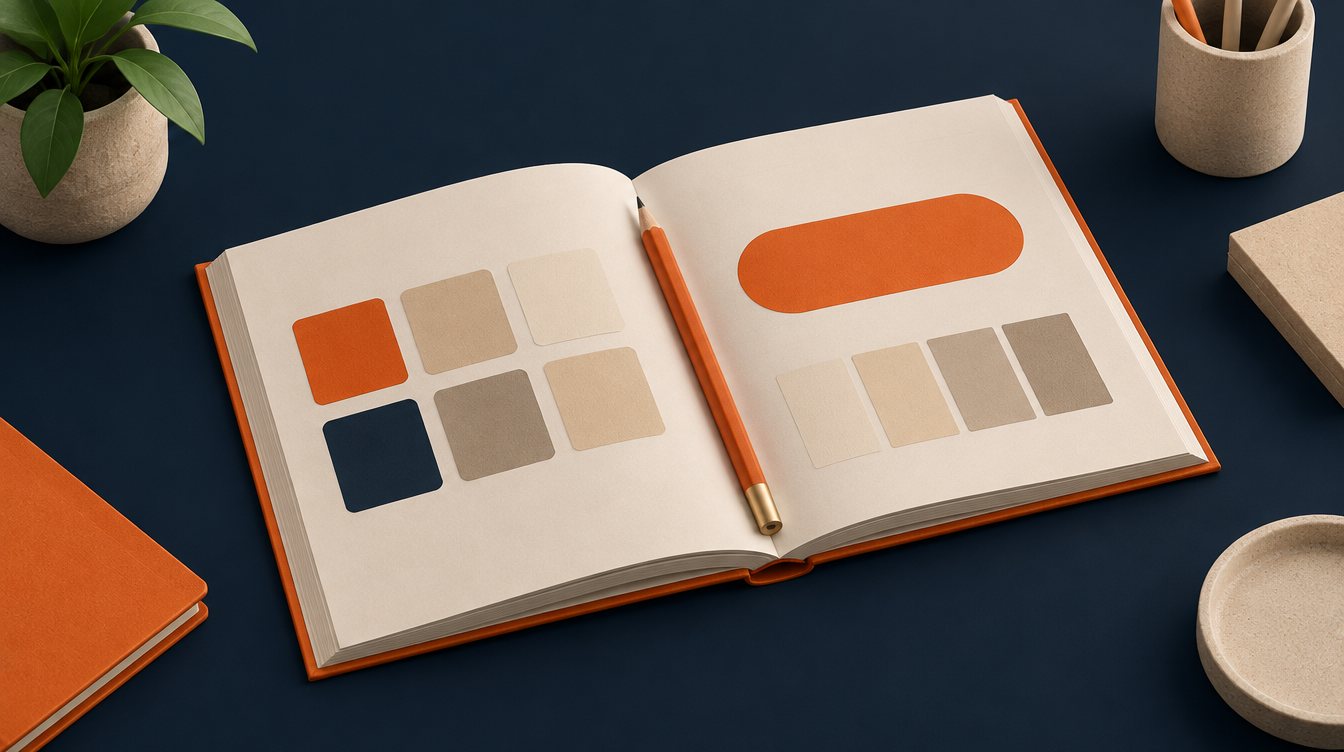 An open brand book